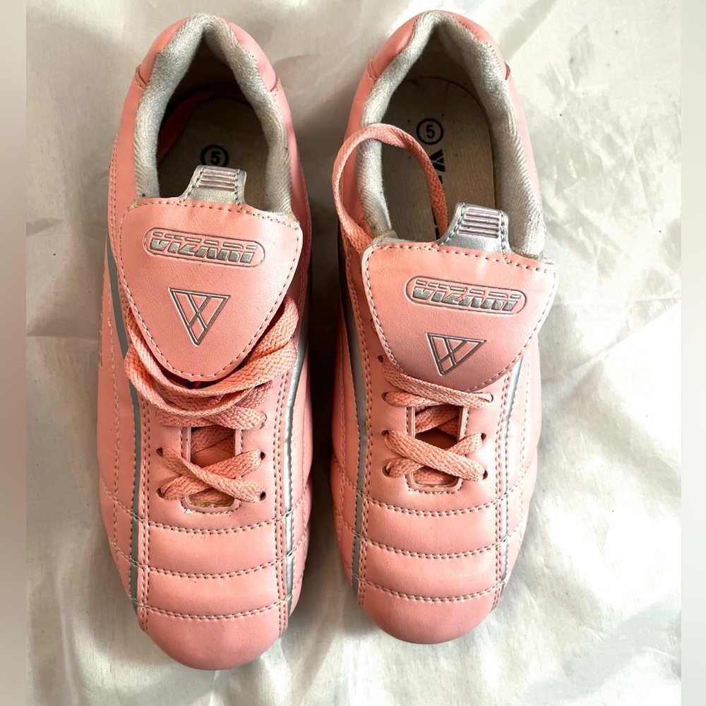 Vizari Victory Pink Cleats sz 5 - Picture 2 of 7
